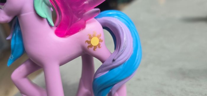 Large 5 inch Princess Celestia Moulded Vinyl Figure MLP G4 My Little Pony 2010