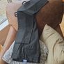 Boys grey uniform charcoal Skinny trousers Image 3