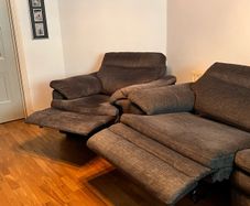 electric corner sofa