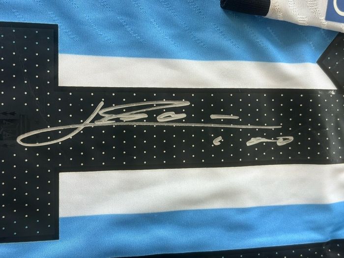 Lionel Messi Signed Argentina Qatar 2022 World Cup Final Winners Shirt Plus COA