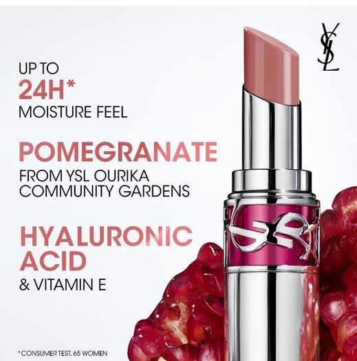 YSL Loveshine High Shine Lipstick 3.2g #12 bright red