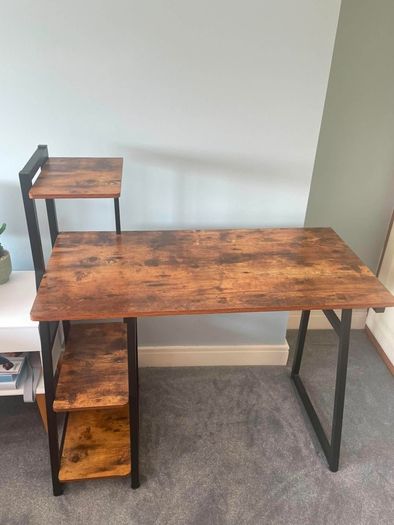 Computer Desk & Office Chair Combo (Collection Only)