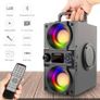 Bluetooth Speakers,40W Portable Bluetooth Speaker Dual Subwoofer,LED Colorful Light,Bluetooth 5.0 Wireless Stereo Party Speaker,10H Playtime Wireless Outdoor Boombox Speaker for Home,Camping,Travel Image 5