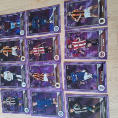 Topps Premier League Flagship Edition 2026/27 - Bundle of Limited Purple Voltage Parallel cards