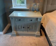 Bespoke Clive Christian Solid Wood Bedside lockers
