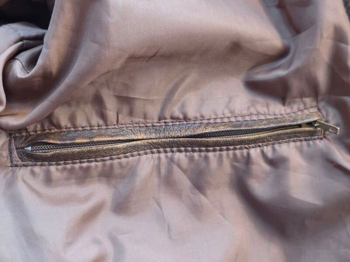 Vintage 1970s Three Angels Leather Jacket Mens Medium