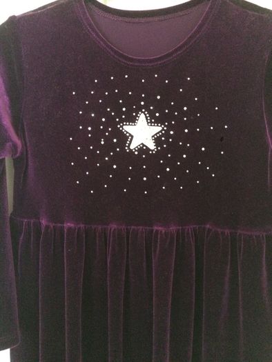 Girls Star dress age 5-6