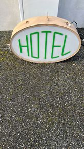 Large  Vintage Hotel sign