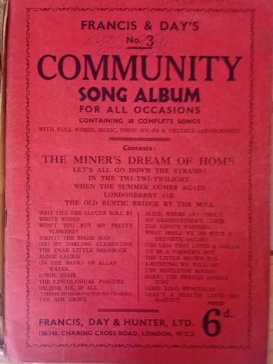 vintage sheet music