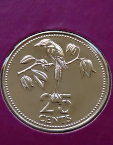 Rare Belize 1979 Coin Stamp cover BUNC Motmot only 808 coins made