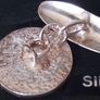 silver cufflinks Image 3