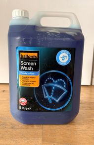 Halfords Ready To Use Screenwash 5L