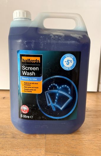 Halfords Ready To Use Screenwash 5L