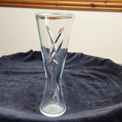 Waterford Crystal John Rocha Vapour Vase Contemporary Irish Art Glass 22cm
