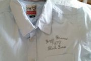MZGZ Brand Stripe Shirt - Size S
