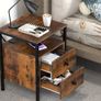 Coffee table Vintage Bedside Table Image 2