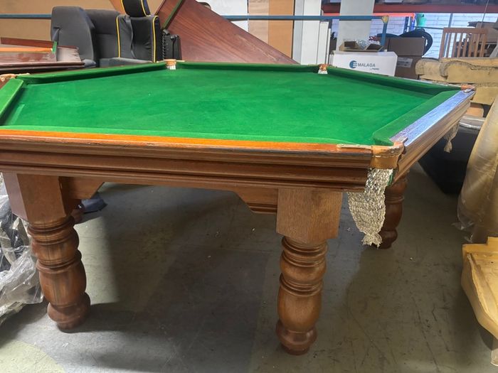 Rare Vintage Hexagon Pool Table