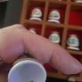 Collection of Owl Thimbles Mayfair Edition wt Stand Image 2
