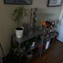 Set of 3 Galvanised Metal Shelving Units - Industrial Style Image 3