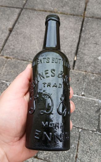 Vintage Downs Ennis bottle