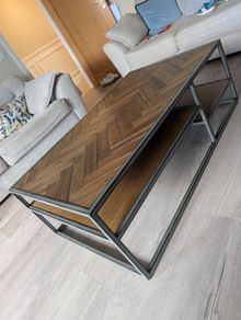 Wooden coffee table