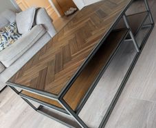 Wooden coffee table