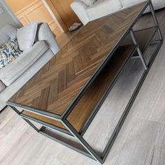 Wooden coffee table