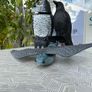 Scarecrow plastic birds for garden Image 5