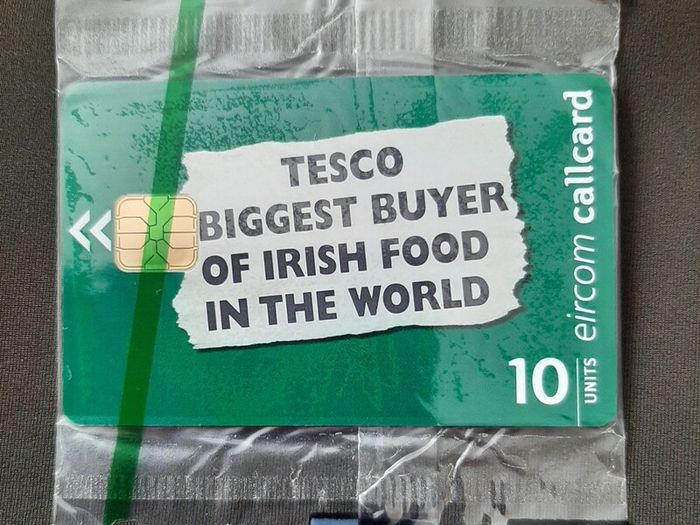Mint call card tesco in wrapping