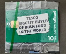 Mint call card tesco in wrapping