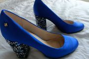 Amy Huberman Bourbon blue shoes uk5