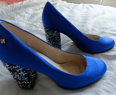 Amy Huberman Bourbon blue shoes uk5
