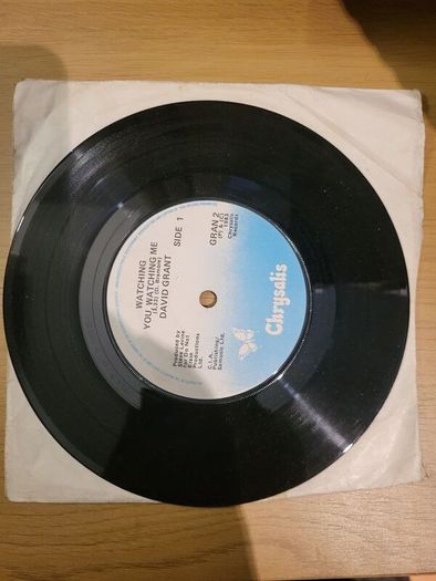 David Grant Watching You Watching Me In The Flow Of Love 7 inch Chrysalis 1983