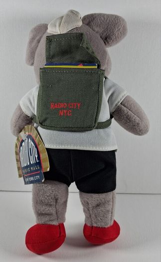 Vintage radio city music hall new york plush