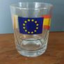 Fabulous Rare Boyne Valley Honey EU Flags Glass featuring Spain & Ireland ( But the Irish Flag is Wrong!) Image 2