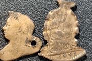 Victoria 1891 coins crafted 2 pieces