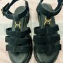 As new Women's black sandals size (40) 7 Image 2