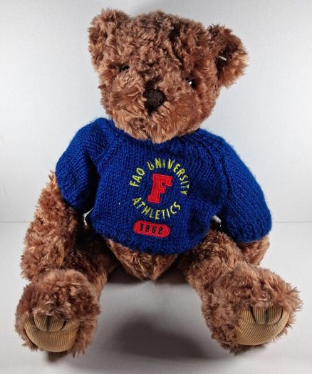 Vintage FAO Schwarz plush bear