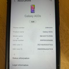 Samsung A03 s