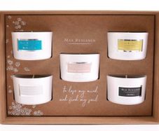 Max Benjamin candle set
