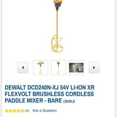 Dewalt mixing Drill