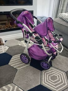 dolls double buggy