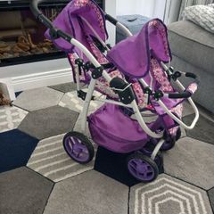 dolls double buggy