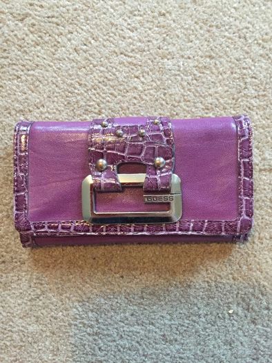 Guess Purple Purse Collection Only