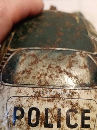 1950 Philippe Biedermeier Porsche 356 Tin Plate Car