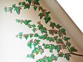 Irish Ivy Art Decal/Sticker/Art Transfer In Autumn Colours. Extensions can be bought seperately.