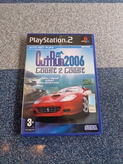 Outrun 2006 Coast 2 Coast Ferrari Official Product PlayStation2 Ps2 Games Original