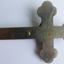 Antique 19th century Italy micro mosaic glass and metal Crucifix Cross Image 7