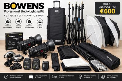 Bowens Professional Studio Lighting Kit