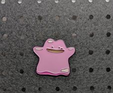 Pokemon ditto enamel pin
